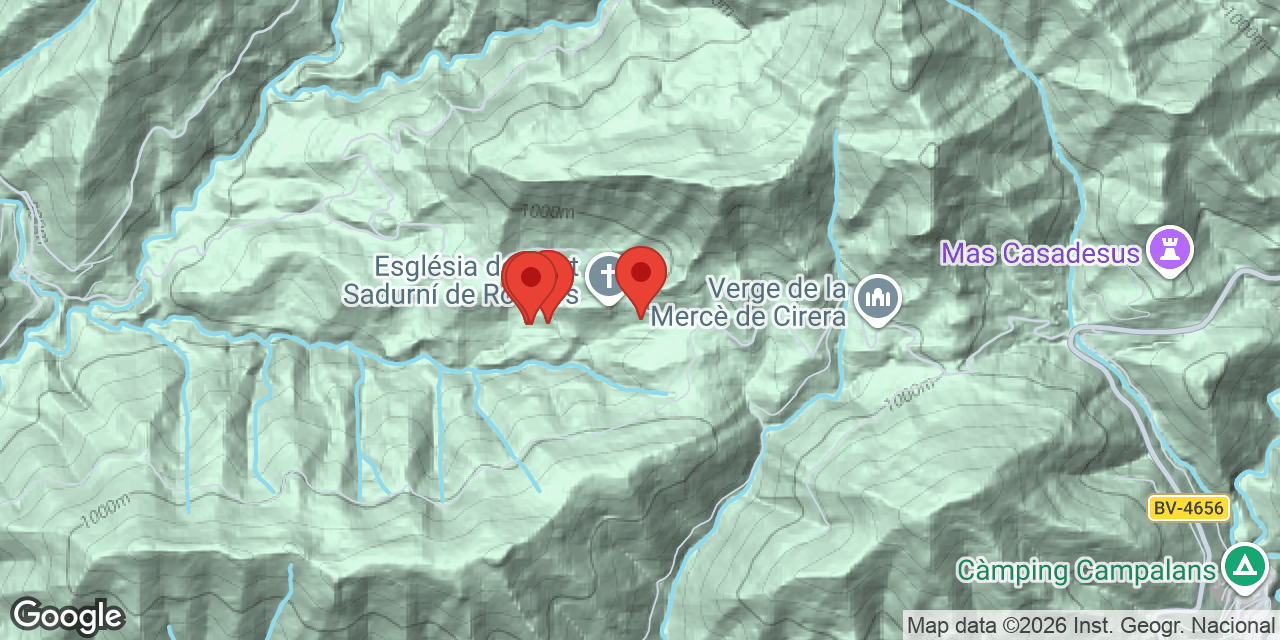 Location map of ROTGERS (R-2, R3, R-4, R-5, R-6),  COVA DE