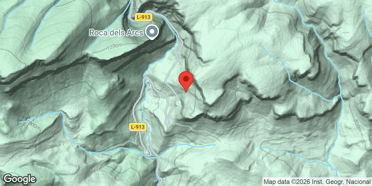 Mapa de situació de PAS NOU, QUERANT Nº 2 DEL