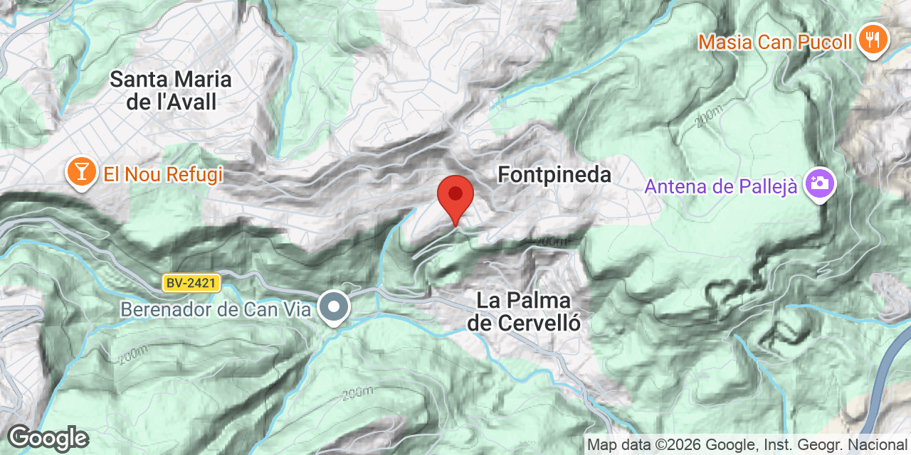 Mapa de situación de CARRETERA, COVA DE LA