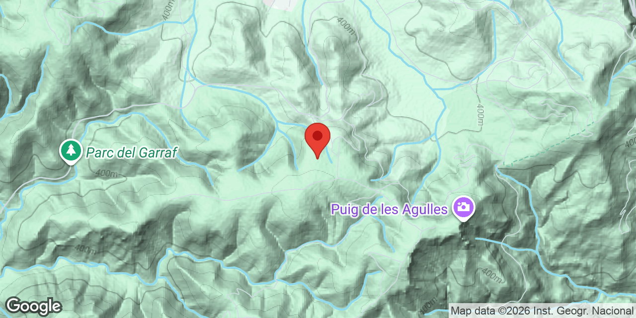 Mapa de situación de PUIGMOLTÓ,  AVENC DE