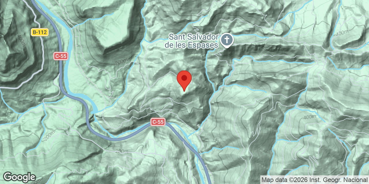 Mapa de situació de CLAST, AVENC DEL