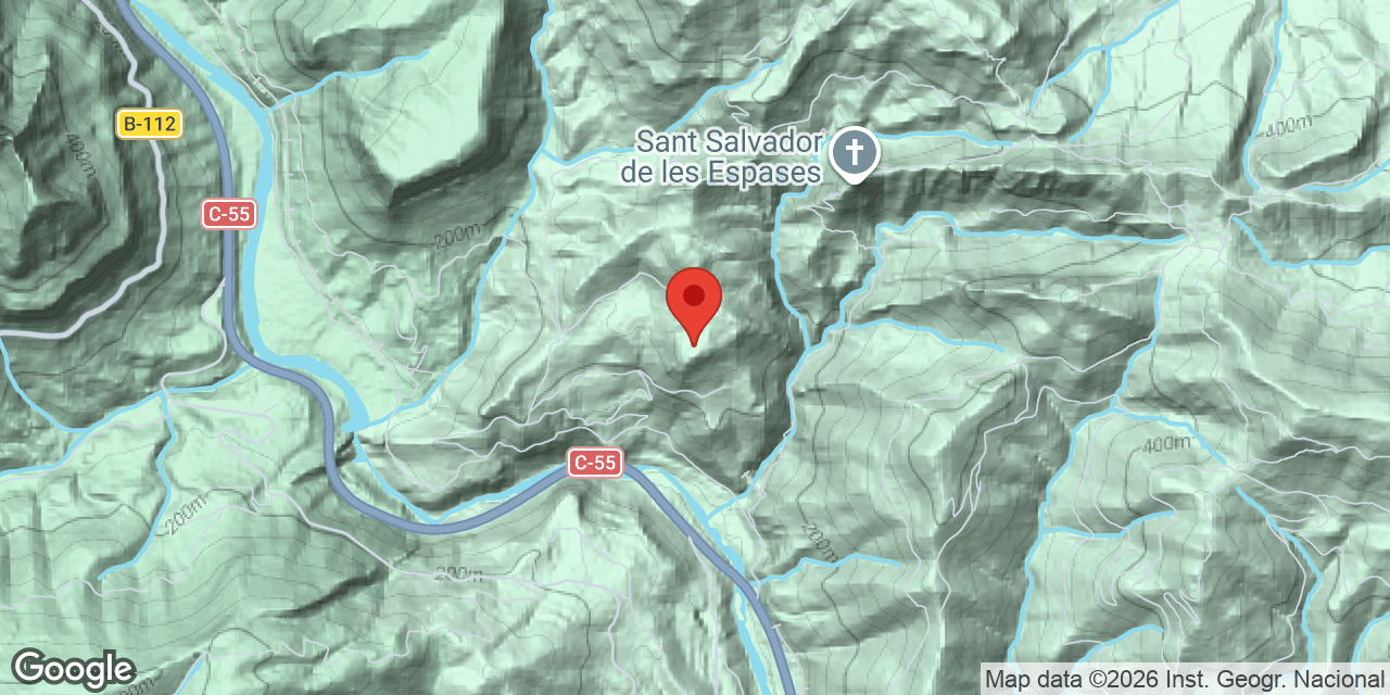 Mapa de situación de CLAST, AVENC III DEL