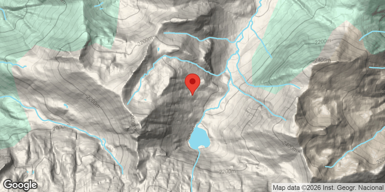 Mapa de situació de ESCUNHAU, HORAT D'