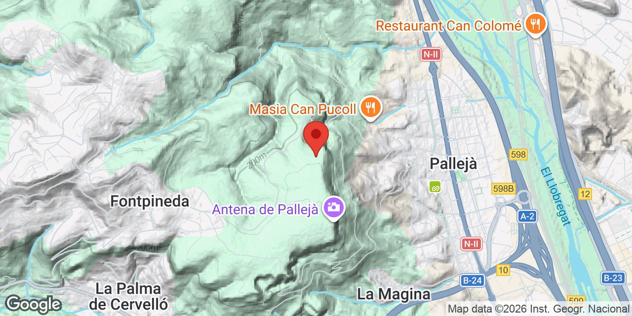 Mapa de situació de PLANES, AVENC DE LES