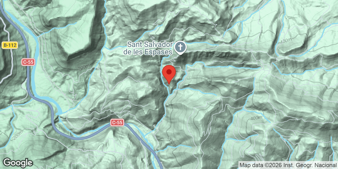 Mapa de situació de SANT SALVADOR, AVENC DE