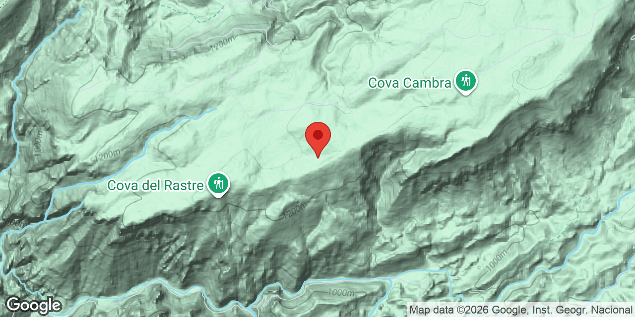 Carte de situation de PÈNDOL, AVENC DEL