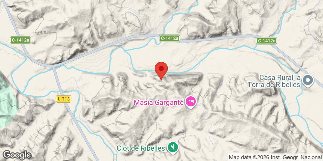 Mapa de situación de MOSSÈN BENET, CAU DE