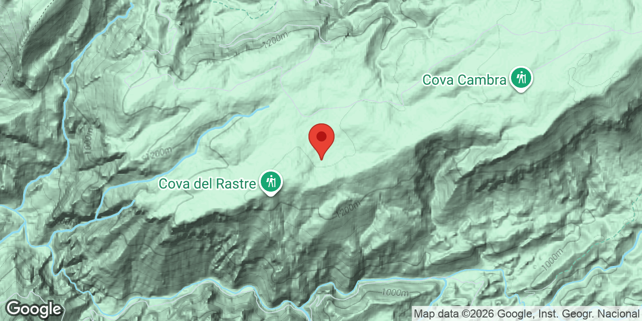 Carte de situation de COP, AVENC DEL