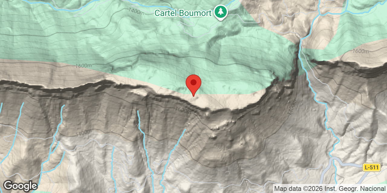 Mapa de situación de GRALLER, POU
