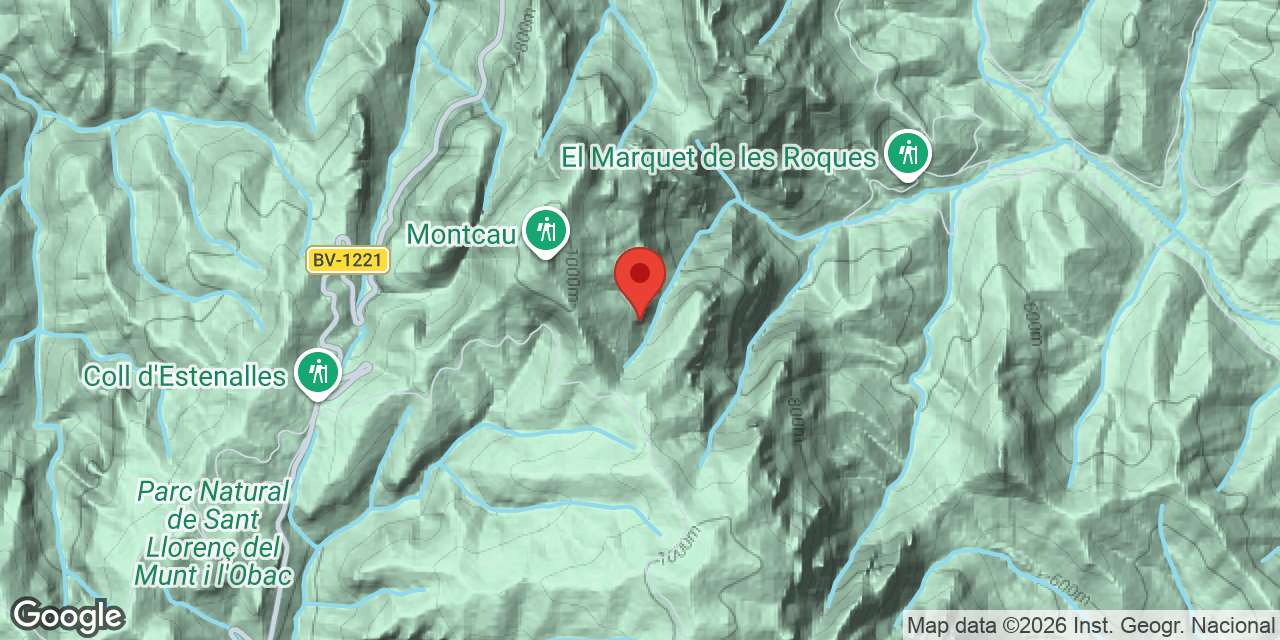 Mapa de situación de SIMANYA PETITA, COVA