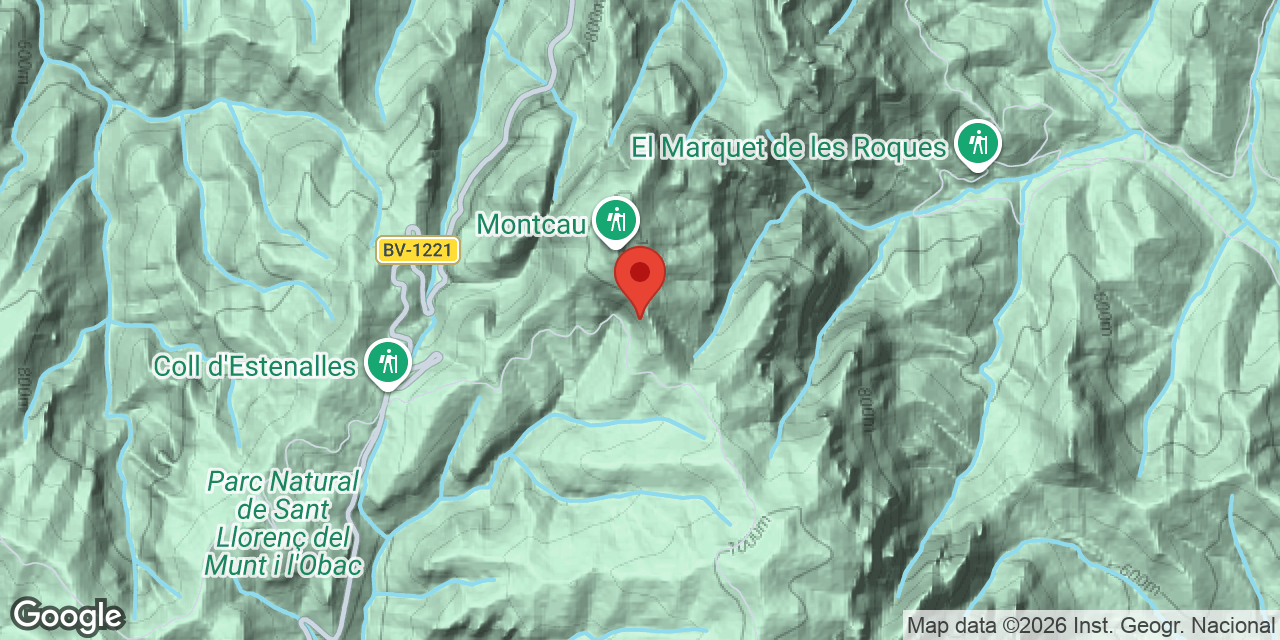 Location map of BISBE, COVES DEL