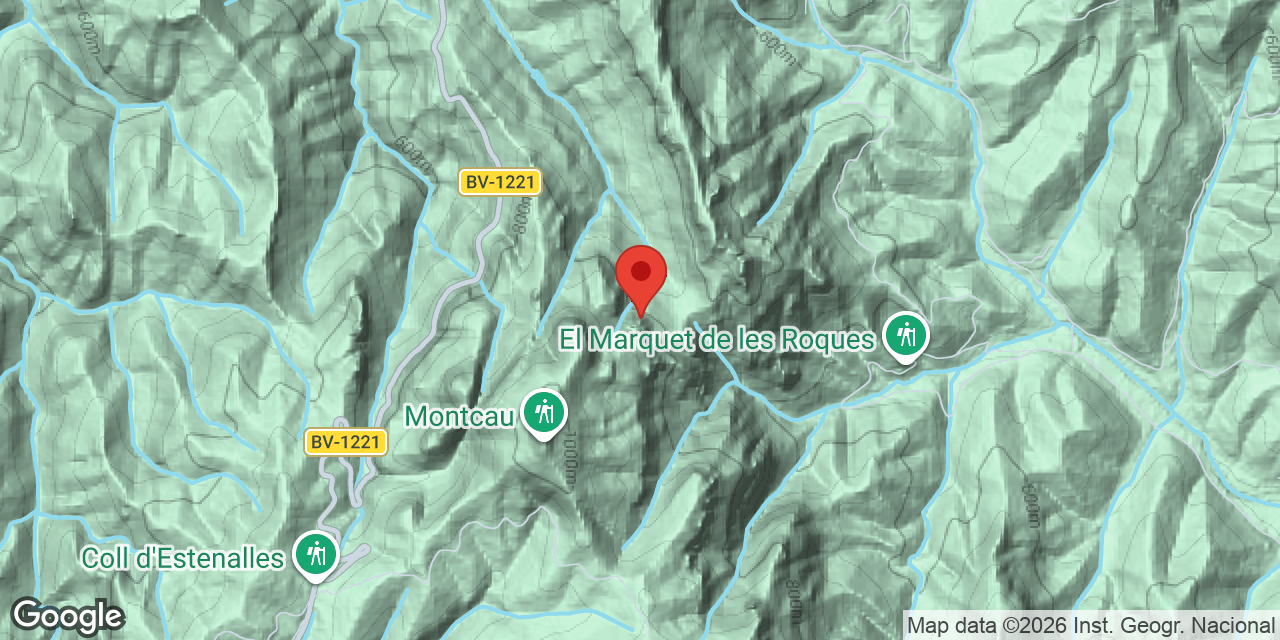 Mapa de situació de DUES BOQUES, COVA DE LES
