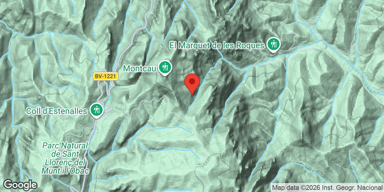 Location map of LIANES, COVA DE LES