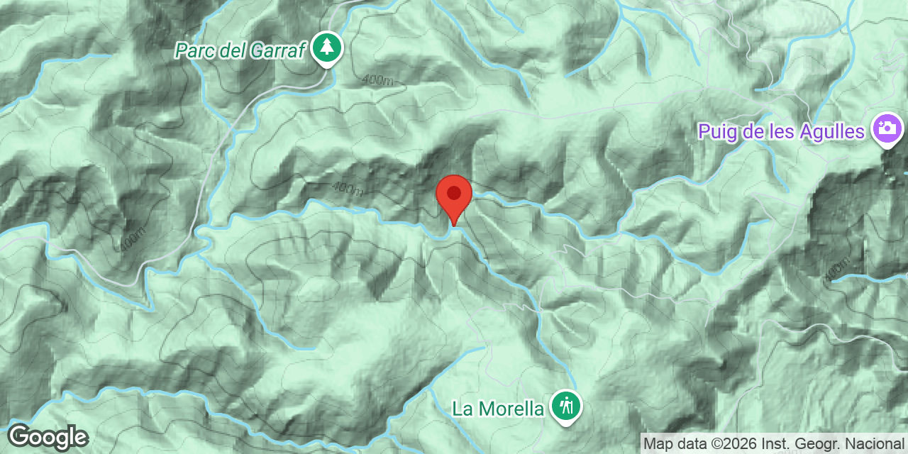 Mapa de situación de PIC, AVENC DEL