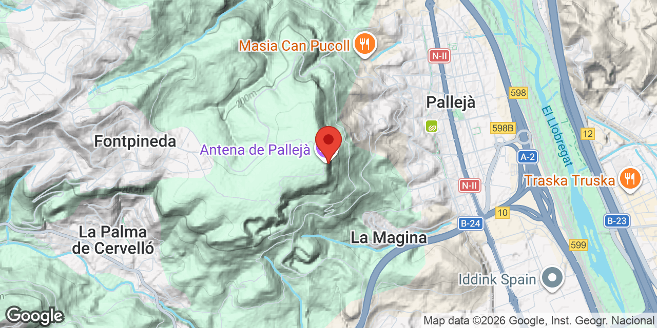 Mapa de situació de CINGLE DEL BOSC CREMAT, COVA DEL