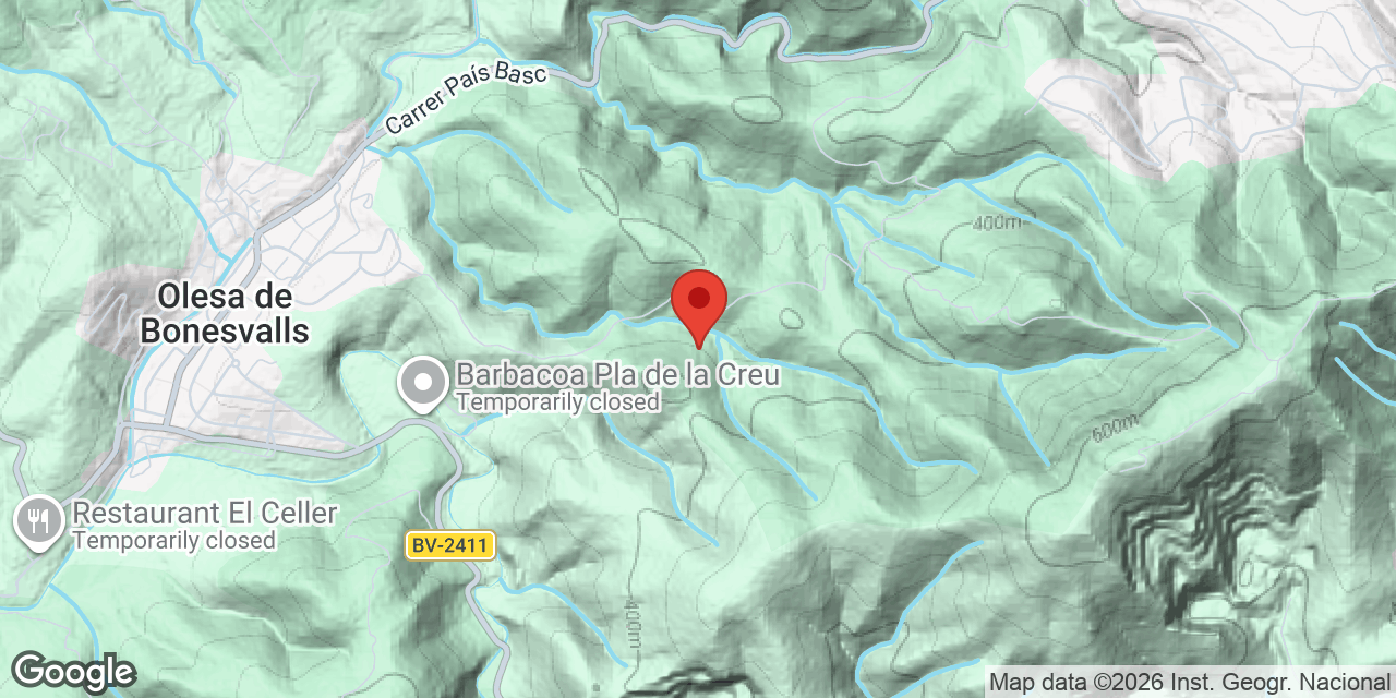 Mapa de situación de SANT MARÇAL,  AVENC DE