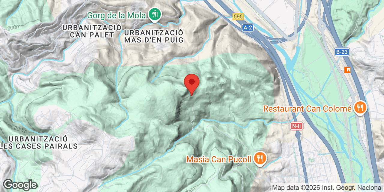 Mapa de situació de MAL HIVERN, AVENC DE