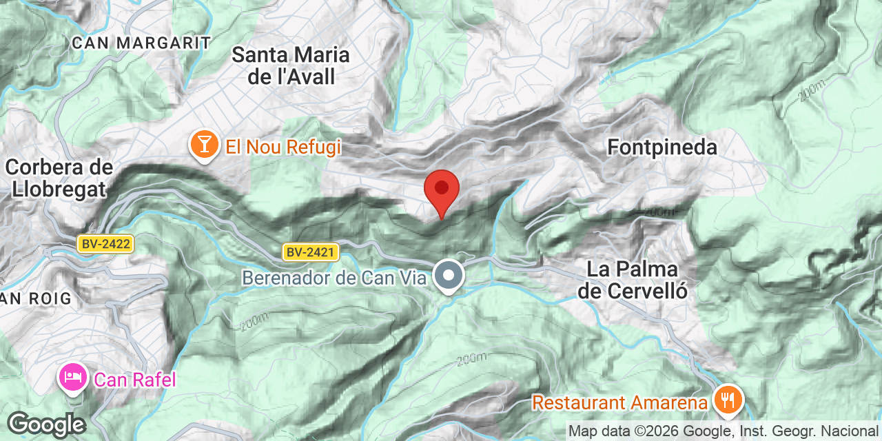 Carte de situation de ESQUERDA, AVENC Nº2 DE L'