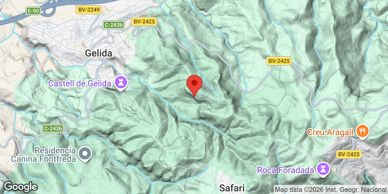 Mapa de situació de CABRA, COVA DE LA