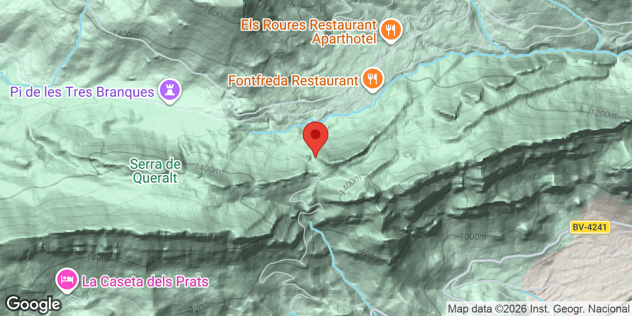 Carte de situation de PORTET, POU DEL