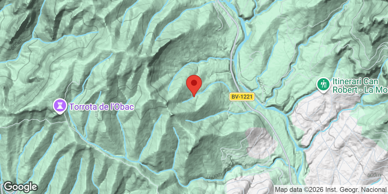 Carte de situation de SENDO, AVENC D'EN