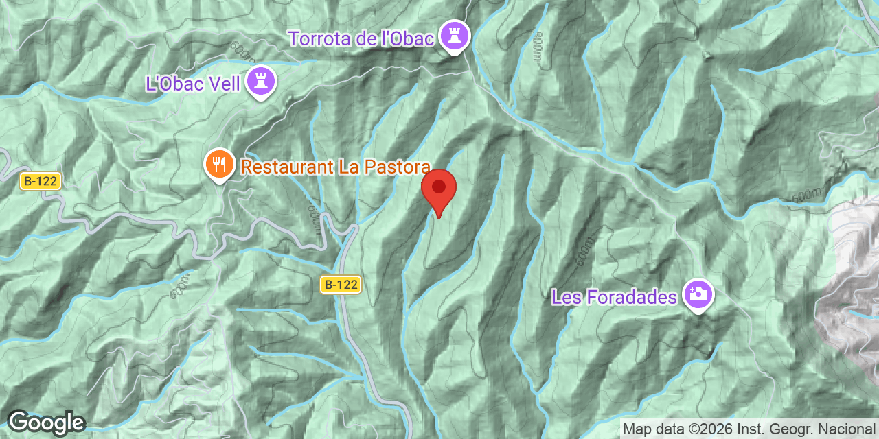 Mapa de situació de SERRA DEL GALL, AVENC DE LA