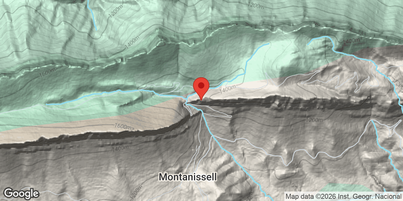 Carte de situation de PIC D'ESPIES, AVENC DE