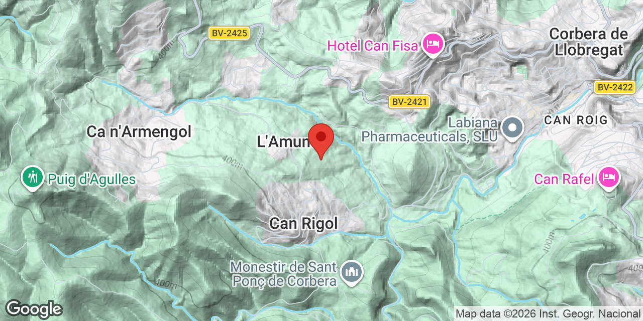 Location map of GUIXOS, SISTEMA DELS