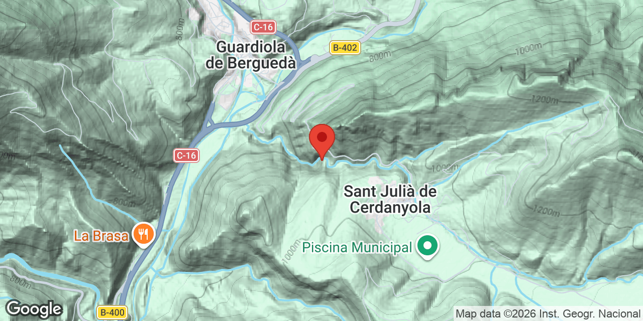 Carte de situation de TORRENT DEL TRIPOT, BALMES DEL