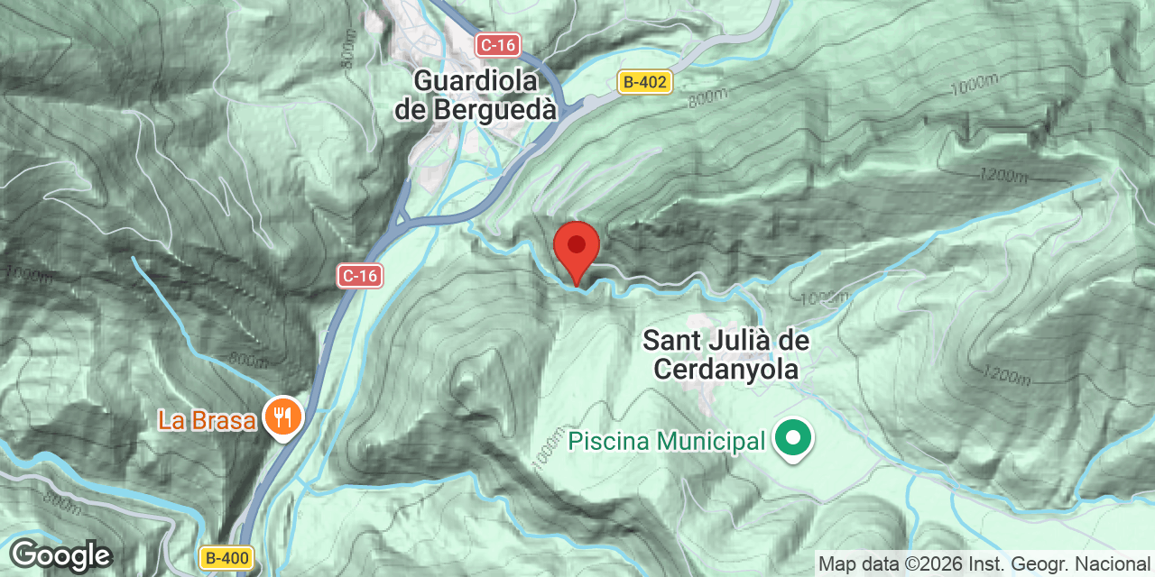 Carte de situation de ENGORJAT, COVA DE L'