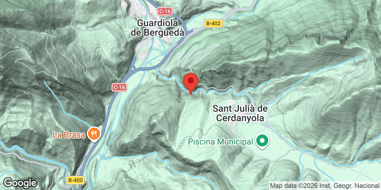 Mapa de situación de NOU FONTS, COVA DE LES