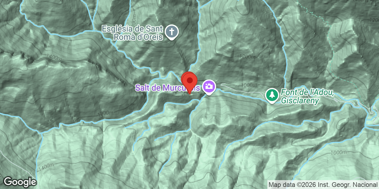 Location map of MONNELL, COVES DEL