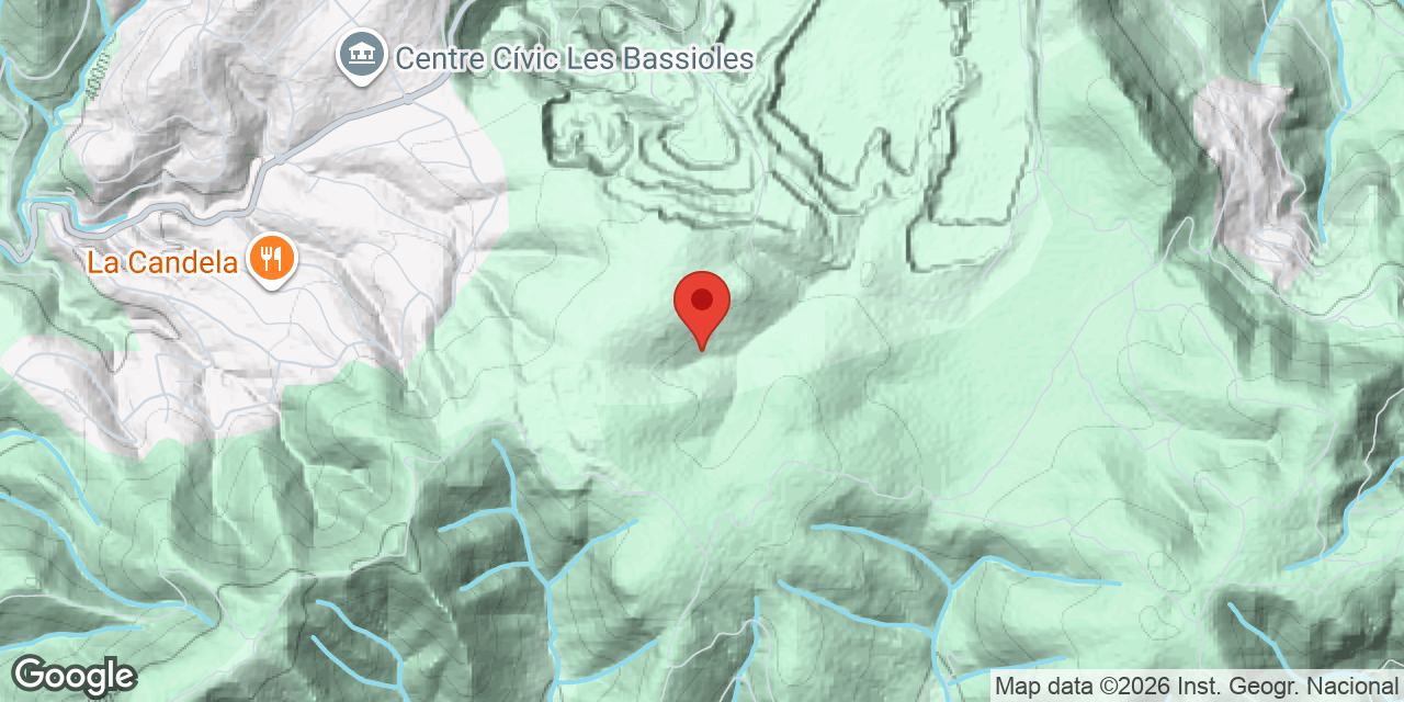 Mapa de situación de SOT D'ÓSSOS, AVENC DEL