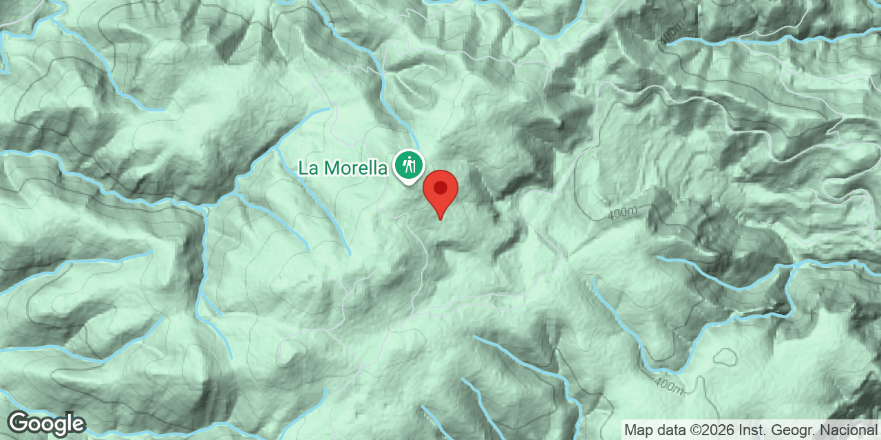 Mapa de situació de BUFI, AVENC DEL