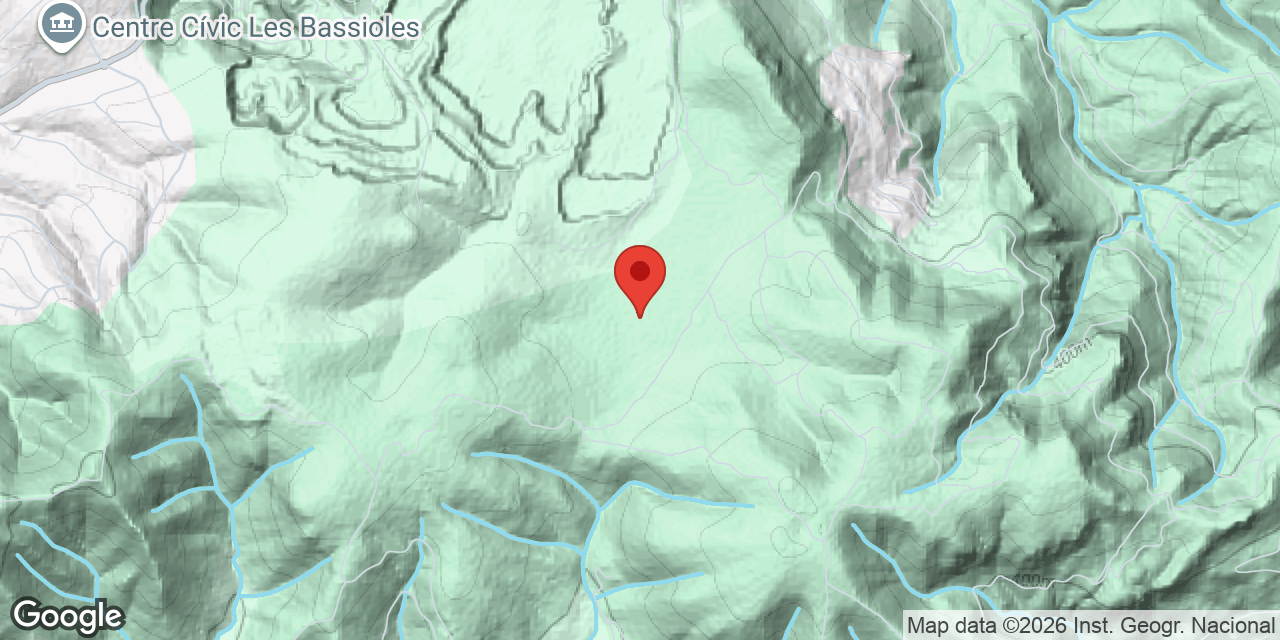 Location map of ESPERA, AVENC DE L'
