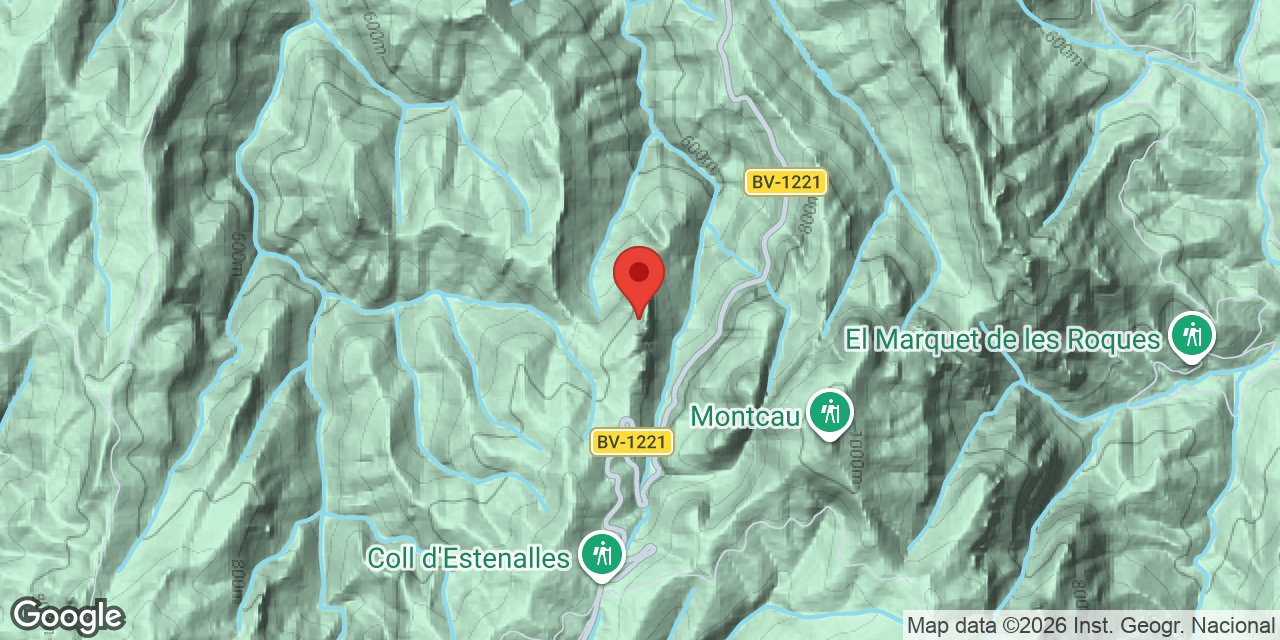 Mapa de situació de FALCONERA, BALMA DE LA