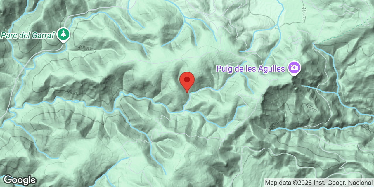 Mapa de situación de PASTOR, AVENC DEL