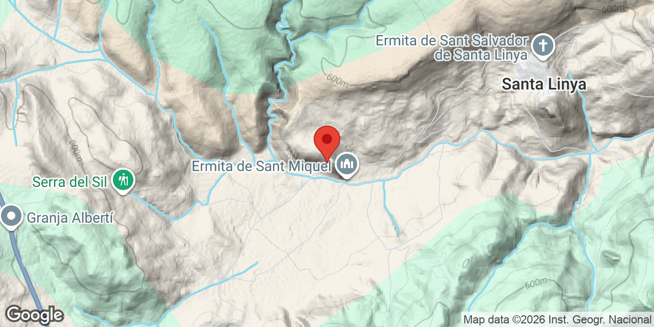 Mapa de situación de SANT MIQUEL, AVENC DE