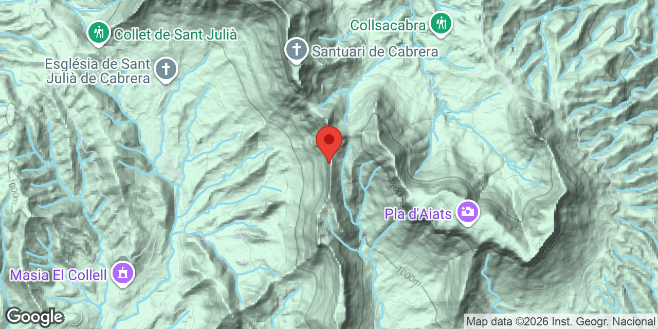 Mapa de situació de MASALLERA, BORA PETITA D'EN