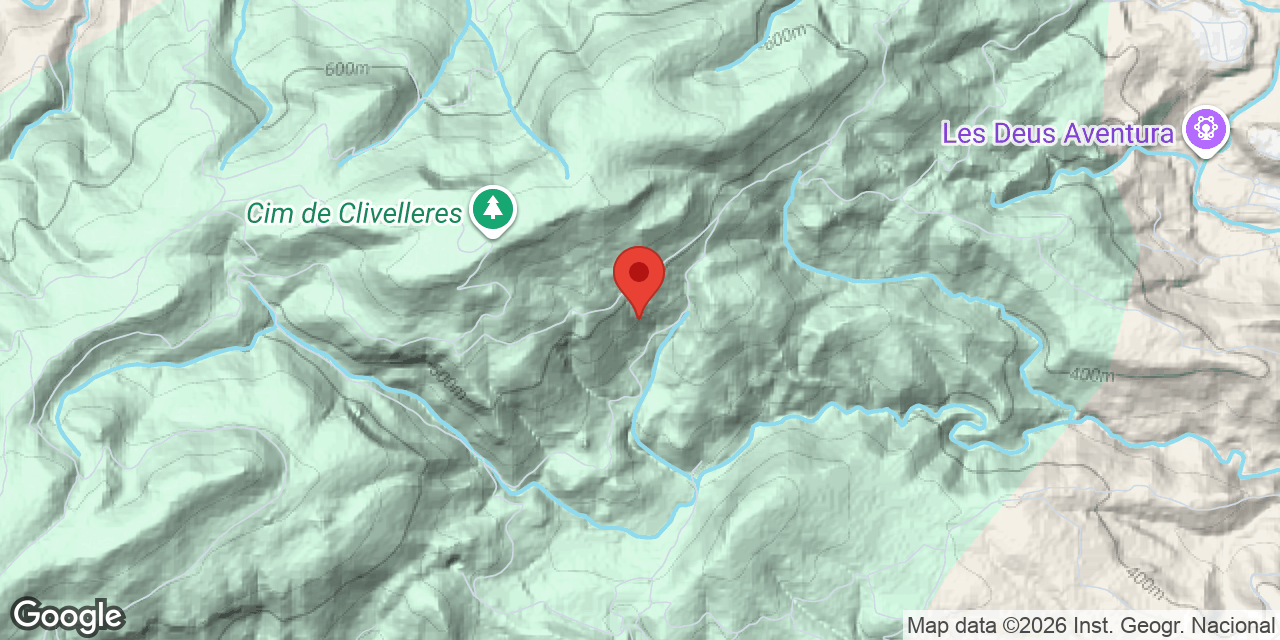 Mapa de situació de SANTA ANNA, COVA GRAN DE