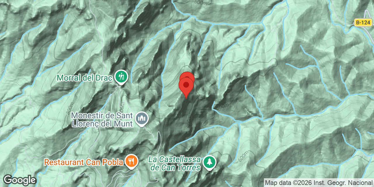 Mapa de situació de ÀNIMES, COVES DE LES