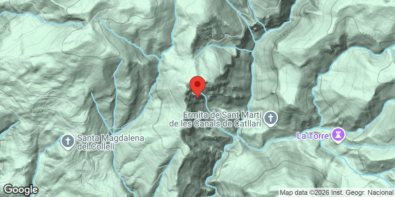 Mapa de situació de COMA REÏNA, BÒFIA DE