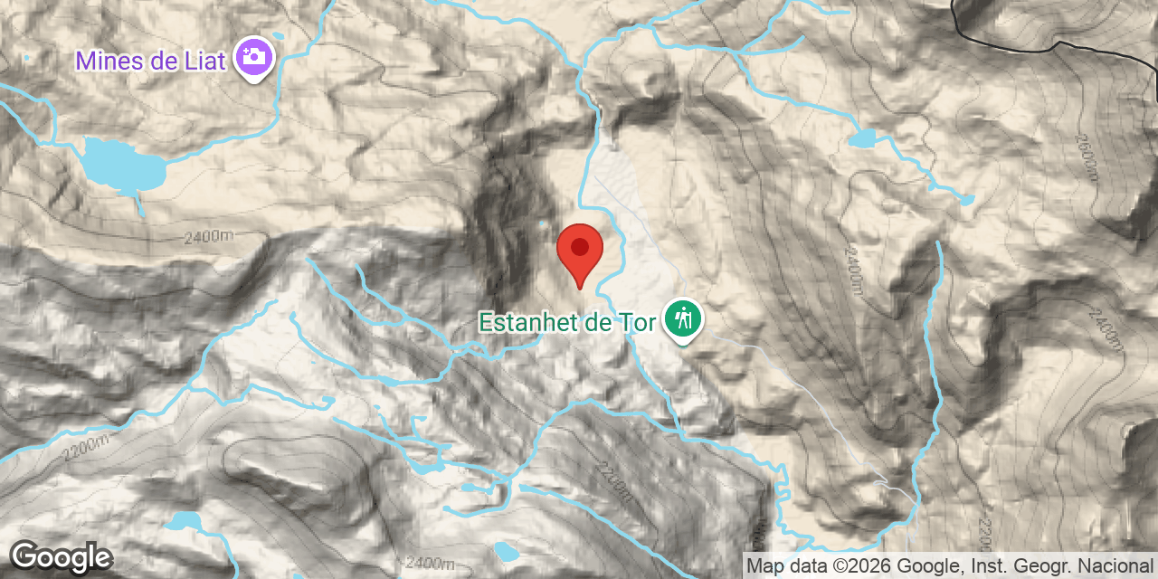 Mapa de situació de UELH DETH TOR, HORAT DER