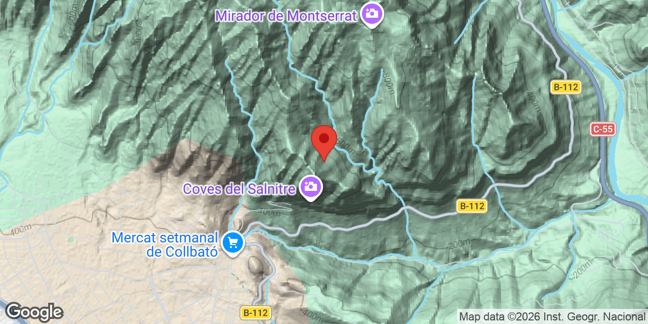 Carte de situation de CARBONERA, POU DE LA