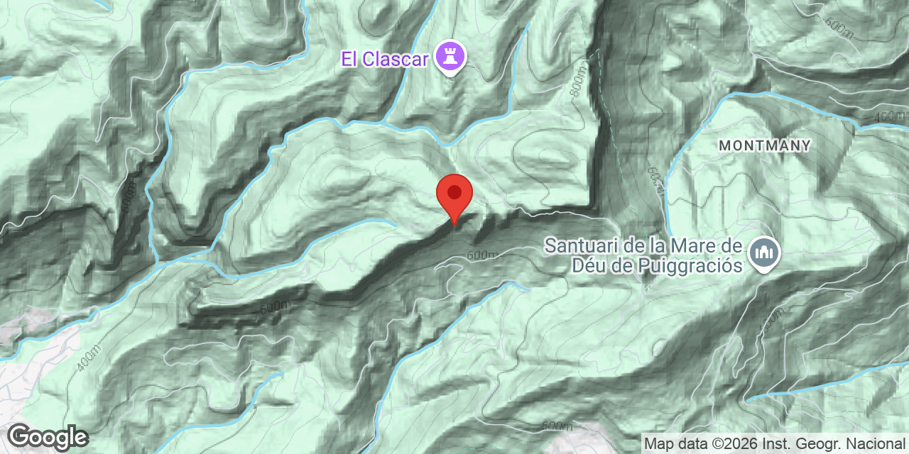 Location map of GUILLA, CAU DE LA