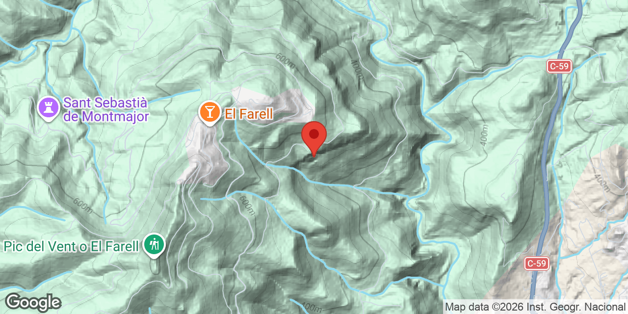 Mapa de situación de ERMITANS, COVA DELS