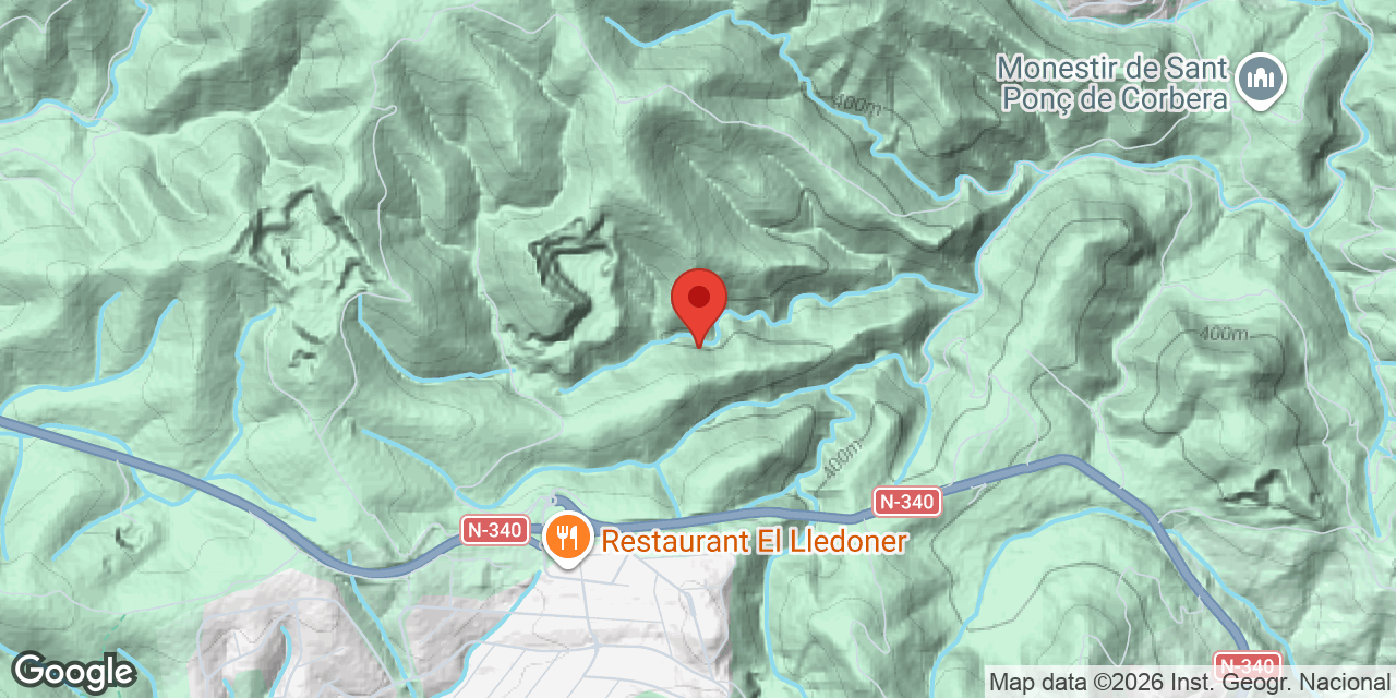 Location map of BONIC, AVENC