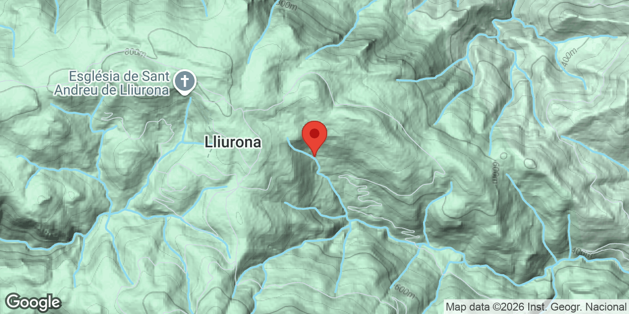 Location map of FONT DEL CARITG, FORAT DE LA
