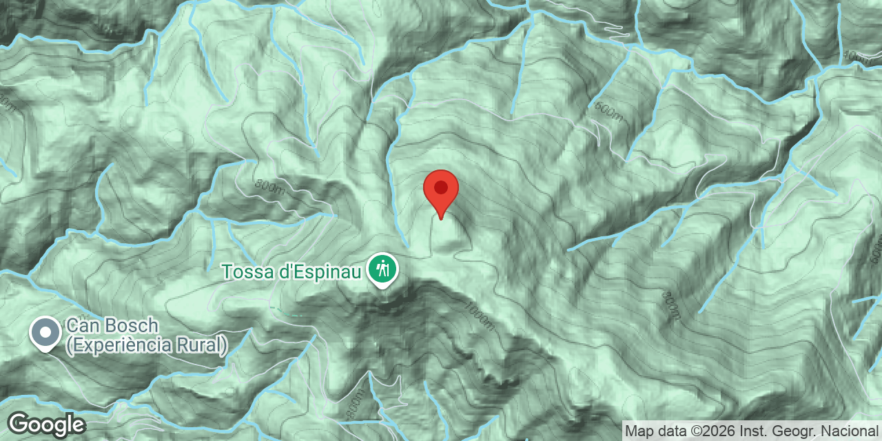 Mapa de situació de GINEBRET, FORAT DEL