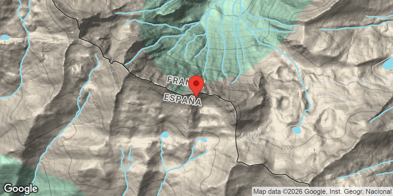 Mapa de situación de AULÀ, AVENC A.2 D'